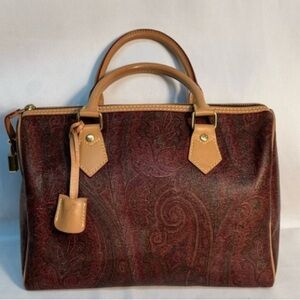 Etro Bordeaux Paisley bag.  gently used a few times.  In great condition.